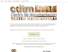 Tablet Screenshot of cdtm.matacandelas.com